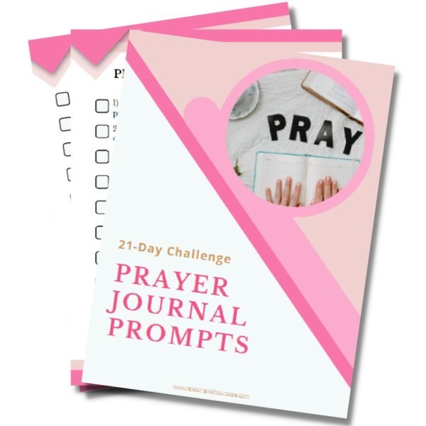 Prayer Journal Prompts Rejoicing with Purpose